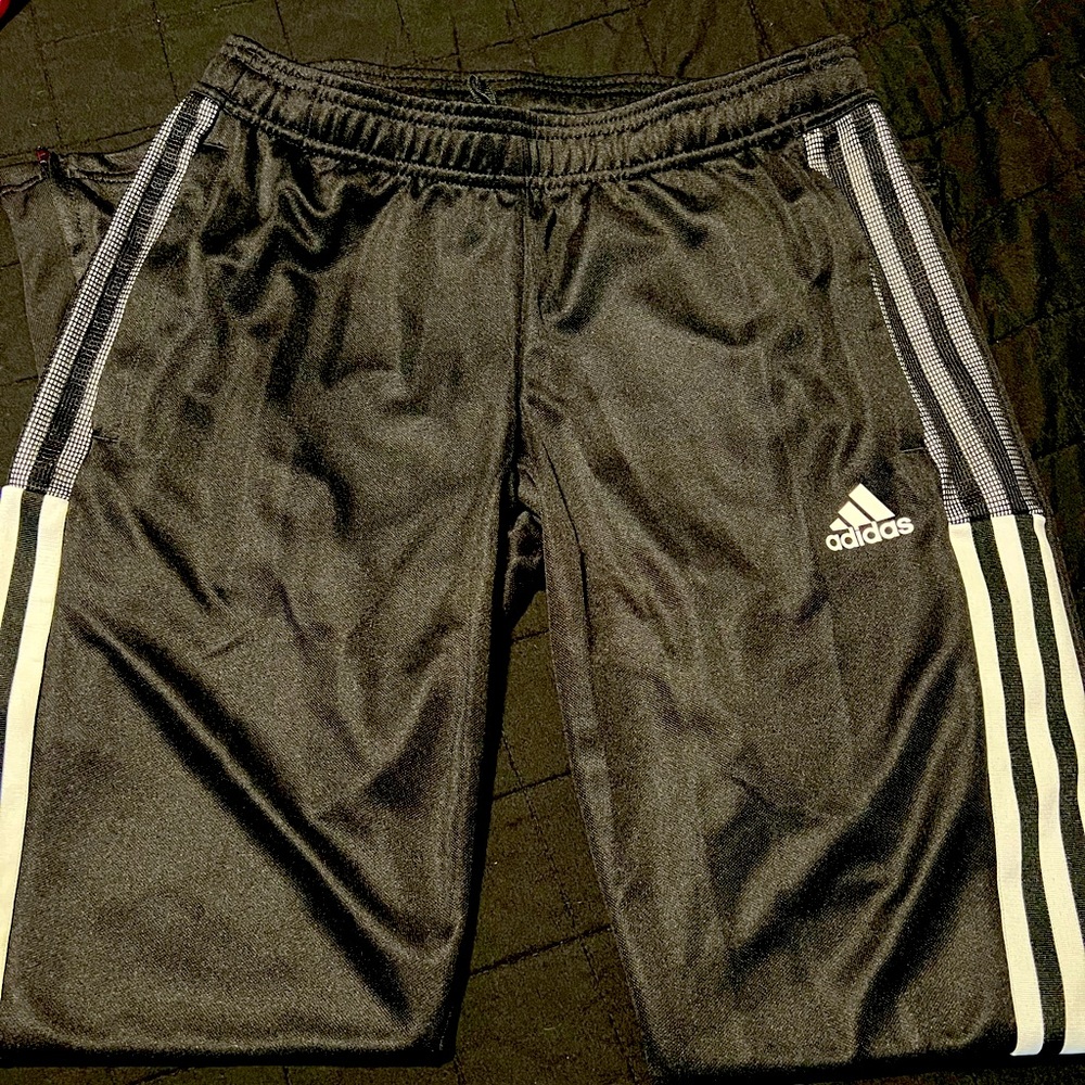 Adidas Women’s Tapered leg/zipper Joggers
